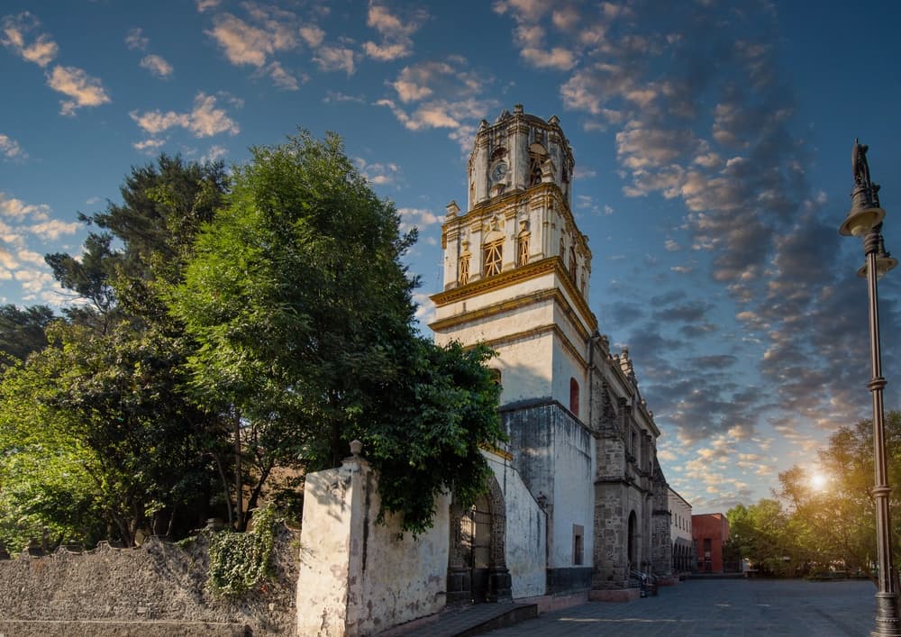 Church in Coyoacan, Mexico