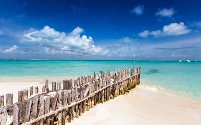 Beach in Isla Mujeres, Mexico