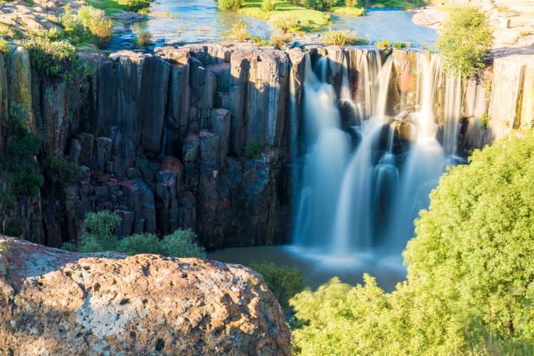 Caída de agua en Aculco