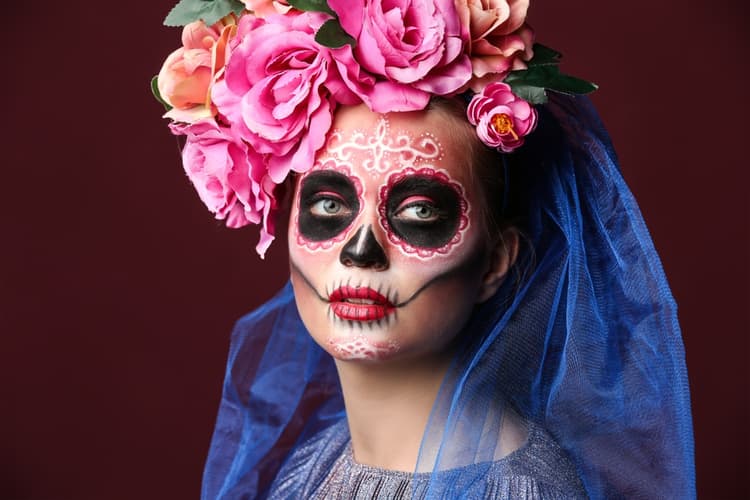 Pintura calavera mexicana