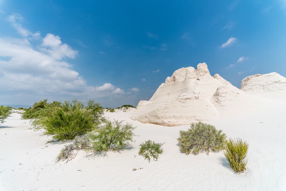 Gypsum Dunes in Mexico