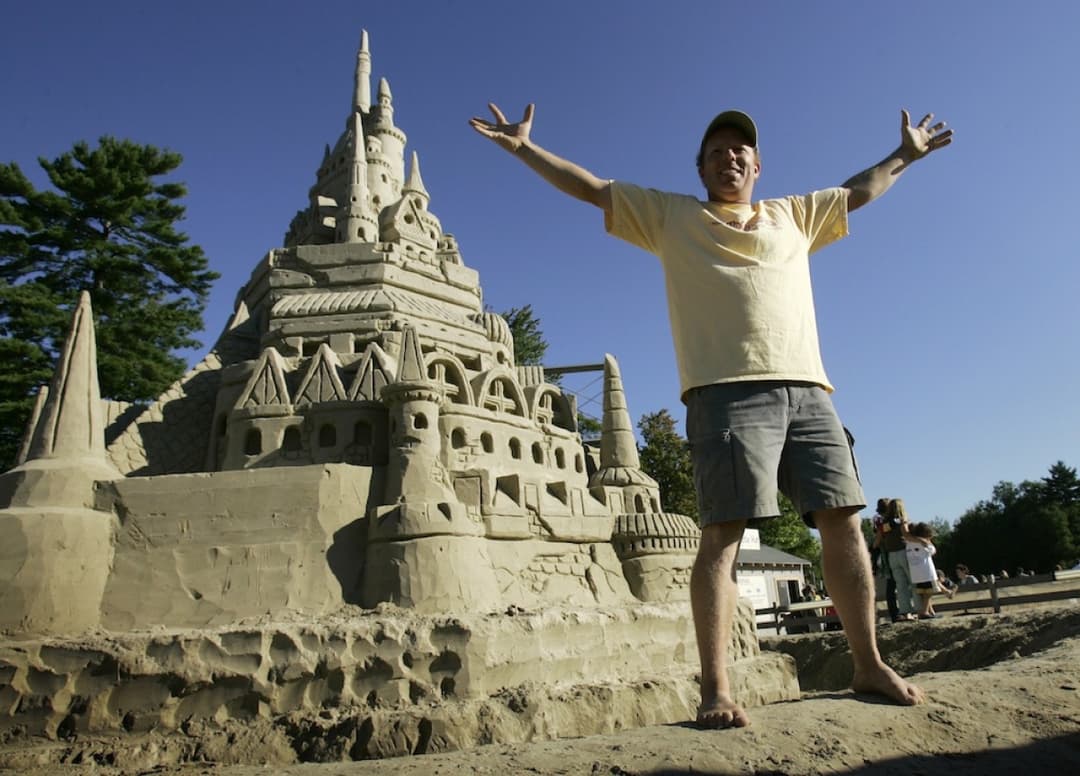 O castelo de areia perfeito