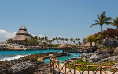 panoramic view of xcaret park, Cancun