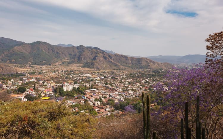 Panorámica de Malinalco