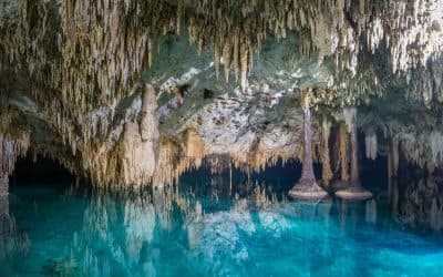 Cenotes in Sac Actun Mexico