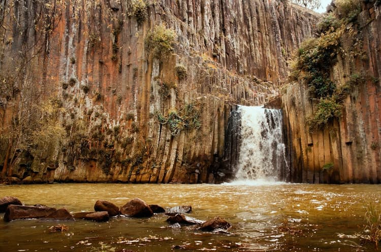 Panorámica Prismas Basálticos Hidalgo