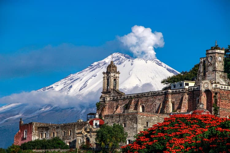 Volcán en Atlixco
