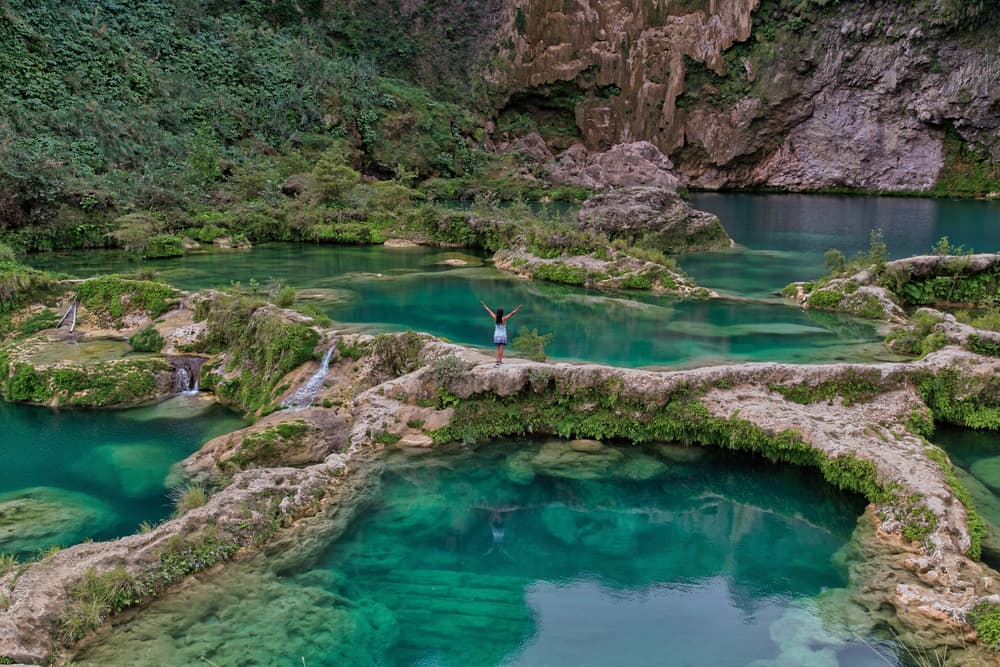 Panoramic view of Salto El Meco