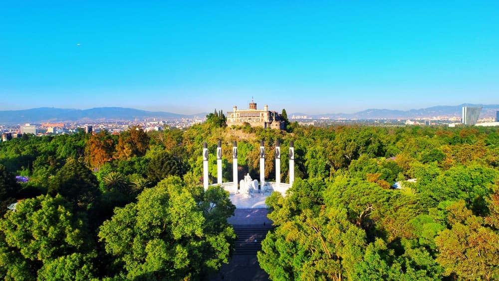 Panorámica museo Castillo Chapultepec